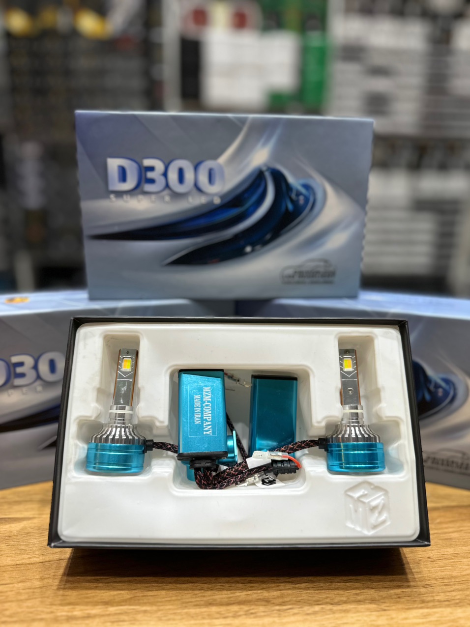 هدلایت مدل D300 برند MZM پایه H1 - تصویر 2