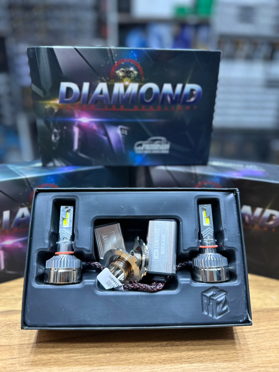 هدلایت مدل DIAMOND برند MZM پایه H1 - تصویر 3