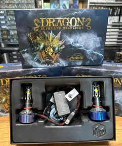 Alternative view of هدلایت مدل DRAGON برند MZM پایه H4