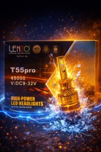 هدلایت T55 PRO برند لنزو