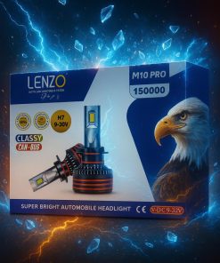 هدلایت برند lenzo مدل m10 pro