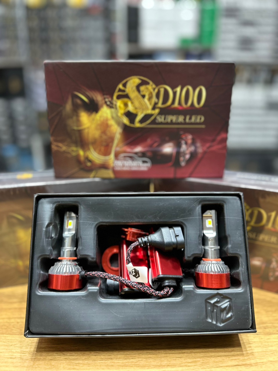 هدلایت مدل D100 برند MZM پایه H7 - تصویر 3