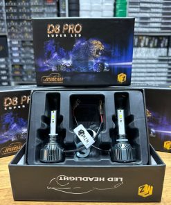 Alternative view of هدلایت مدل D8 PRO برند MZM پایه H4